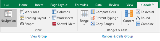 where is kutools in excel for mac